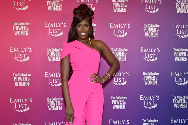 Bozoma Saint John attends the EMILY’s List Oscars Week Discussion on March 22, 2022 in Los Angeles, California.