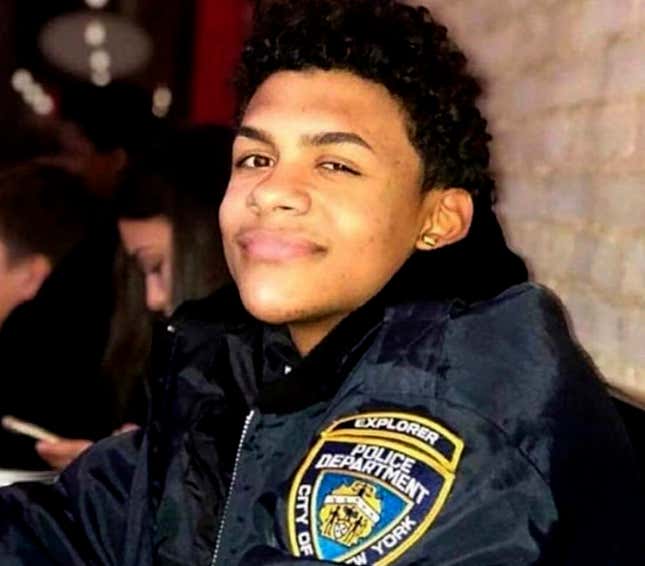 This undated file photo provided by the New York City Police Department (NYPD) shows Lesandro Guzman-Feliz, 15, who was attacked at a bodega in the Bronx borough of New York on June 19, 2018, and died after being slashed in the neck with a machete. 