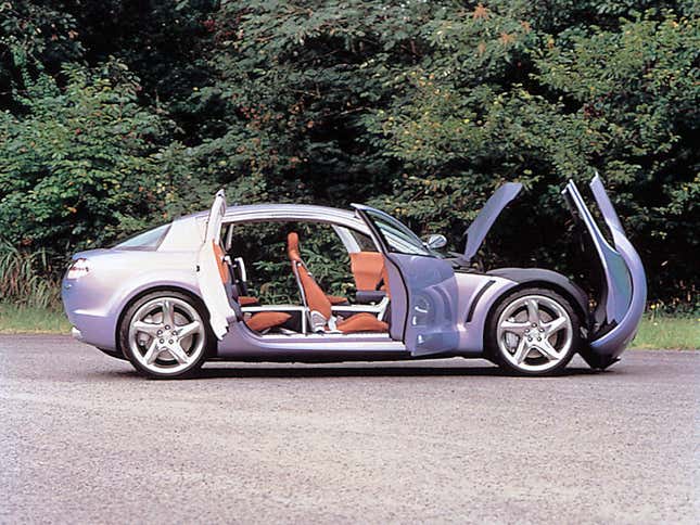 Image for article titled The Mazda RX-Evolv Concept Was A Funkier, Earlier Incarnation Of The RX-8
