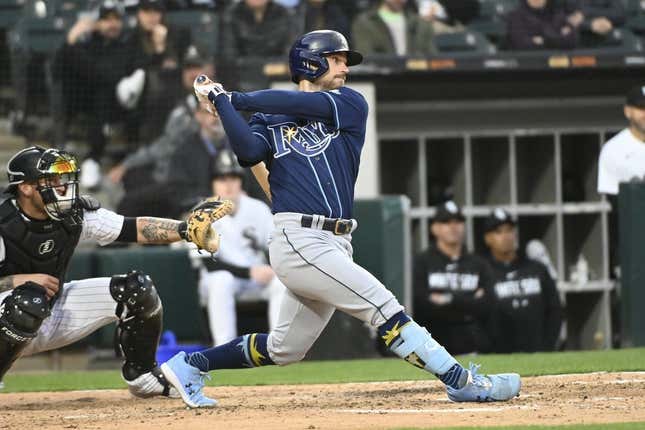 Rays hang 14 on White Sox, who drop eighth straight