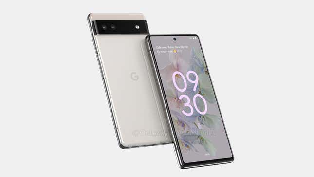 El diseño del nuevo Pixel 6a.