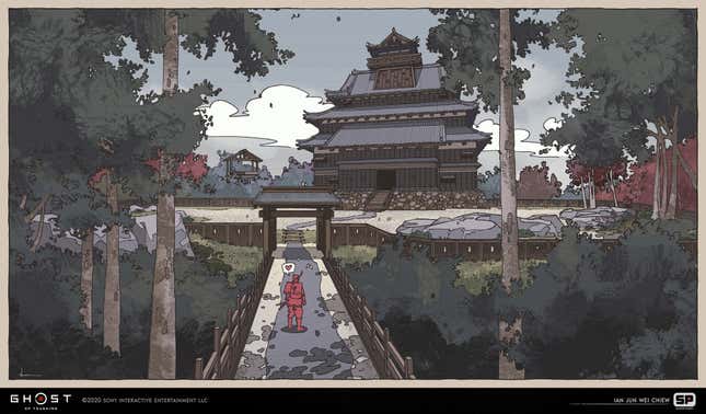 Image for article titled The Art Of Ghost Of Tsushima