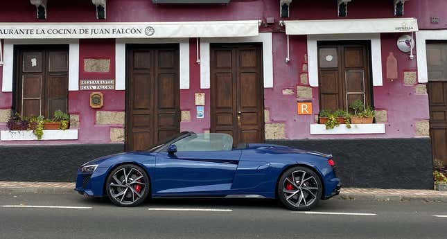 The most powerful Audi R8 convertible supercar has arrived