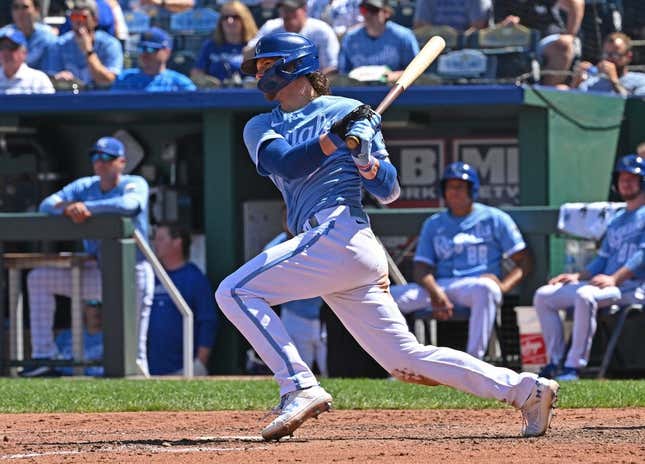 Bobby Witt Jr. hits inside-the-park home run vs. Mariners