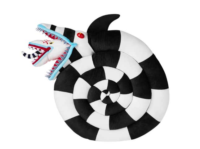 Beetlejuice Sandworm Pillow