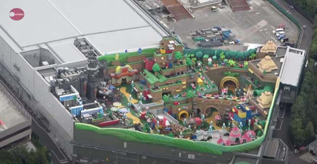 Image for article titled Japan's Super Nintendo World Looks Amazing, Sure, But Also Kind Of Small