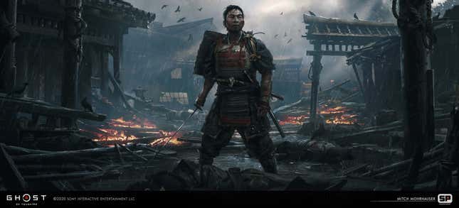 Image for article titled The Art Of Ghost Of Tsushima