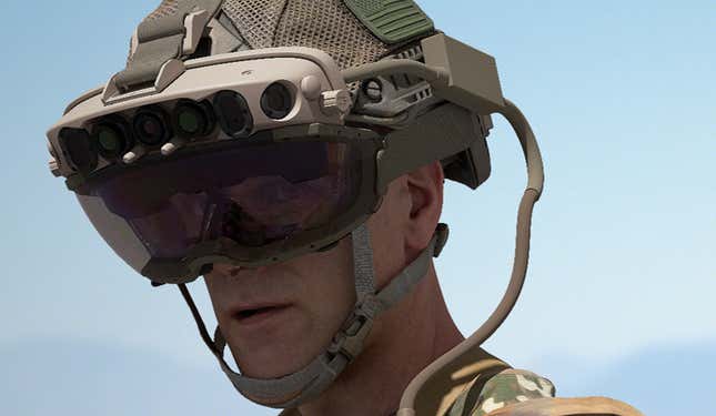 Image for article titled Microsoft Lands $22 Billion to Put Custom HoloLens Headsets on U.S. Soldiers