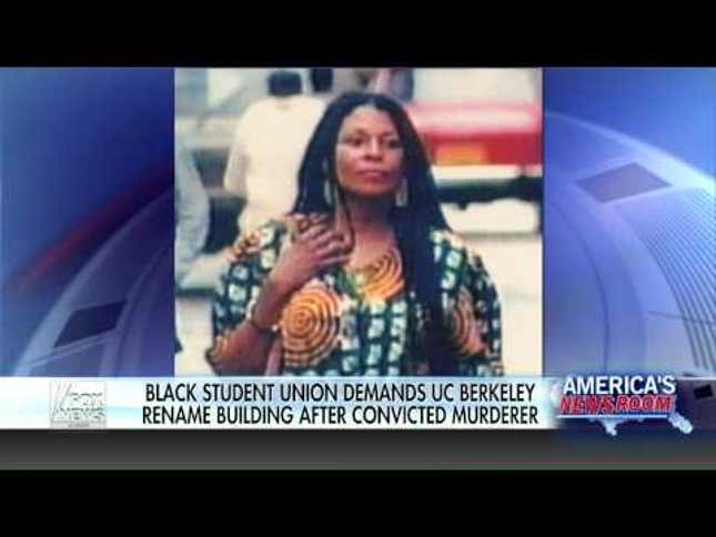 UCB Black Student Union Wants Assata Shakur Hall, Fox News Is Pressed
