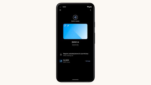 Here’s how Google’s digital car key interface is expected to look in Android 12, with Apple’s take visible in the image above.