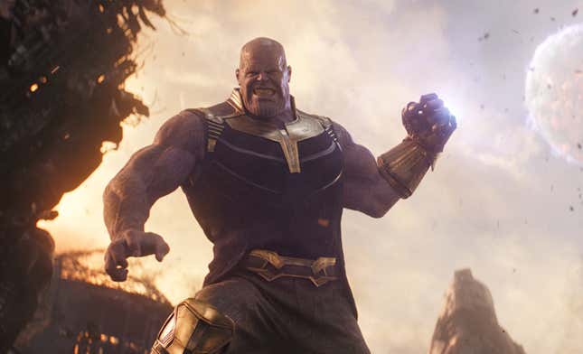 Avengers Infinity War tenía una escena de 45 minutos en la que Thanos obtenía una gema