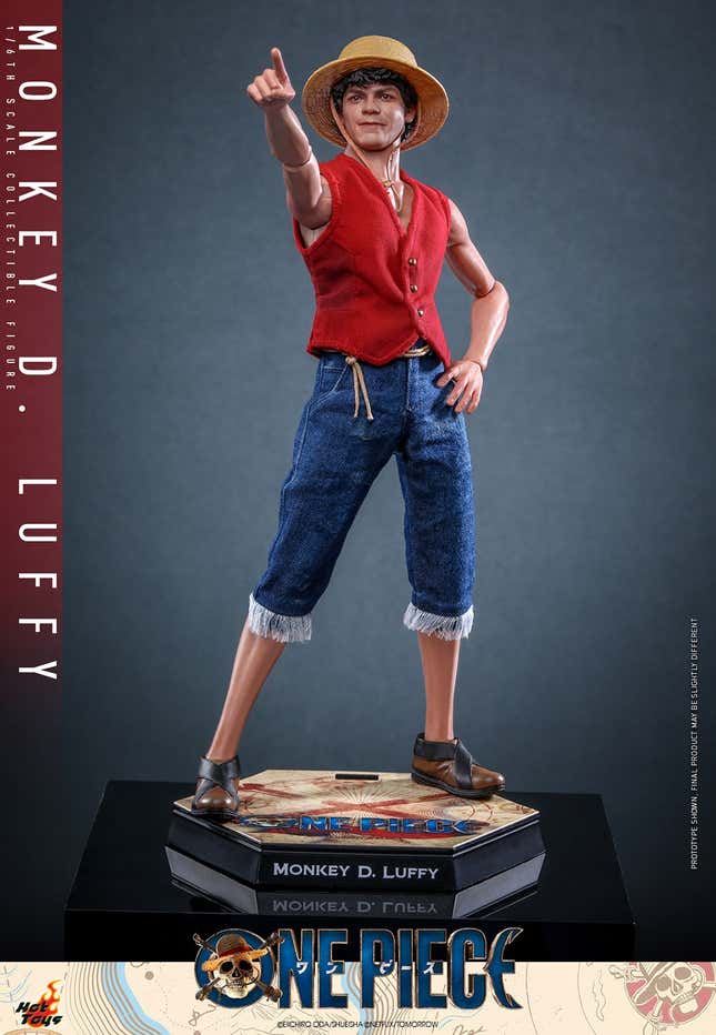Image for article titled Oh, Hot Toys&#39; Live Action One Piece Figures Are Extremely Cursed