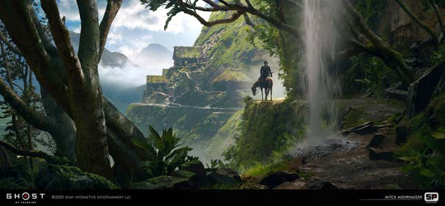 Image for article titled The Art Of Ghost Of Tsushima