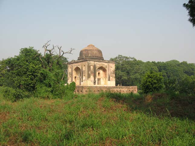 The Lakkarwala Burj, a monument, in 2008.