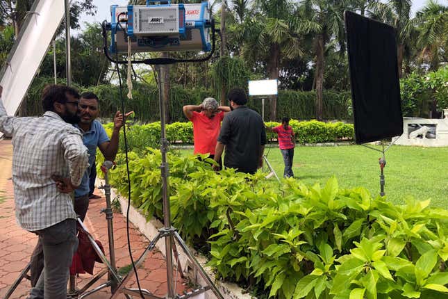 The film and television industry is resource-intensive which uses, among other things, high amounts of energy, produces large amounts of waste and burns fossil fuels through transportation.