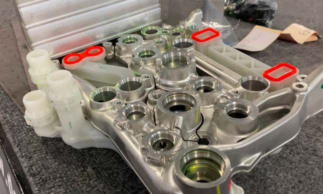 Image for article titled The Tesla Model Y's Octovalve And Cooling System Manifolds Are Simply Amazing