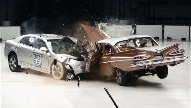Malibu vs Belair Crash