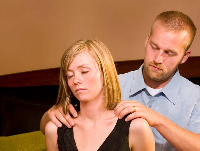 Image for article titled Girlfriend’s Back Too Knotted And Gnarled For Massage To Turn Sexy
