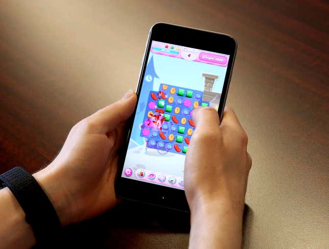 Image for article titled Report: Only 260,000 More Games Of ‘Candy Crush’ Until You Die