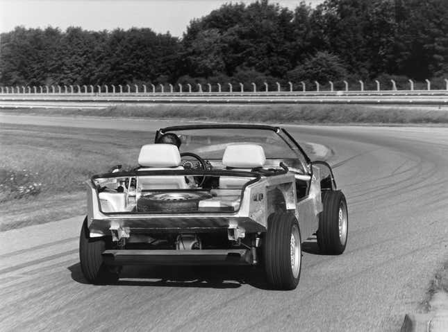 Image for article titled The BMW Z1 Was the Car of a Future We Didn't Deserve
