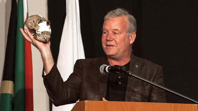 Image for article titled Tearful Anthropologists Discover Dead Ancestor Of Humans 100,000 Years Too Late