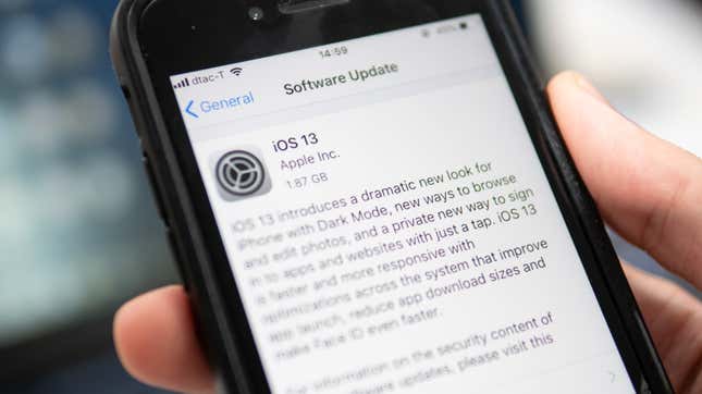 Image for article titled Update to iOS 13.1 Now