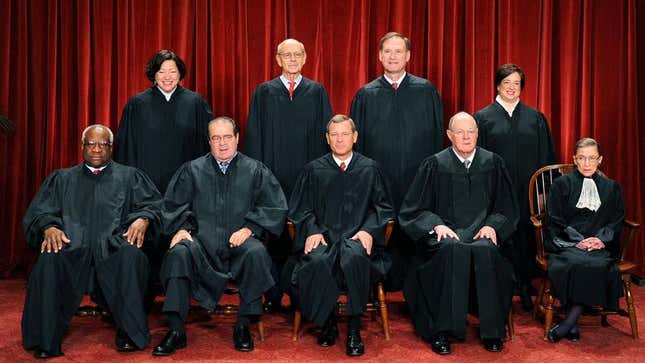 Image for article titled Supreme Court On Gay Marriage: &#39;Sure, Who Cares&#39;