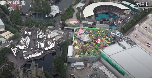 Image for article titled Japan's Super Nintendo World Looks Amazing, Sure, But Also Kind Of Small