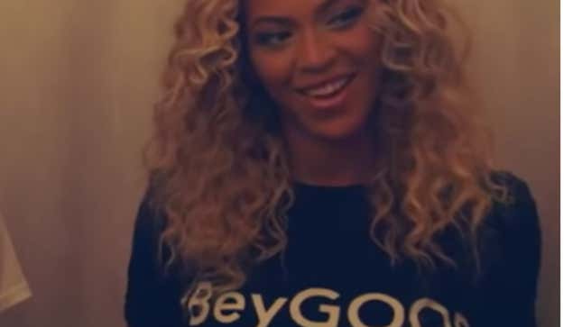 Beyoncé Knowles Carter in “A Year Of #BeyGOOD’ video recap