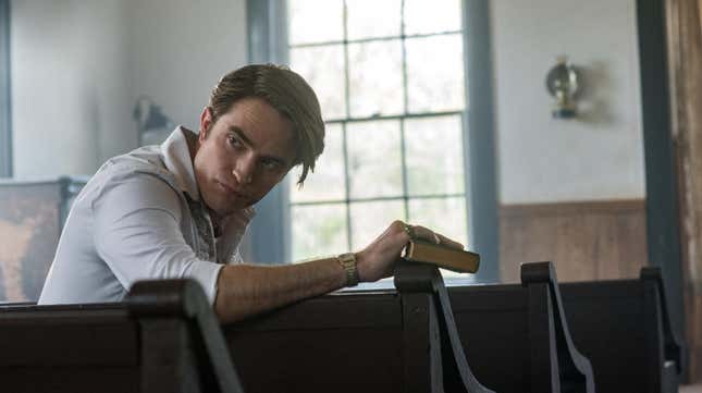 Image for article titled Robert Pattinson is an unholy preacher in Netflix&#39;s Devil All The Time trailer