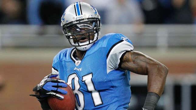Image for article titled Report: Calvin Johnson Probably Works Out Fairly Often