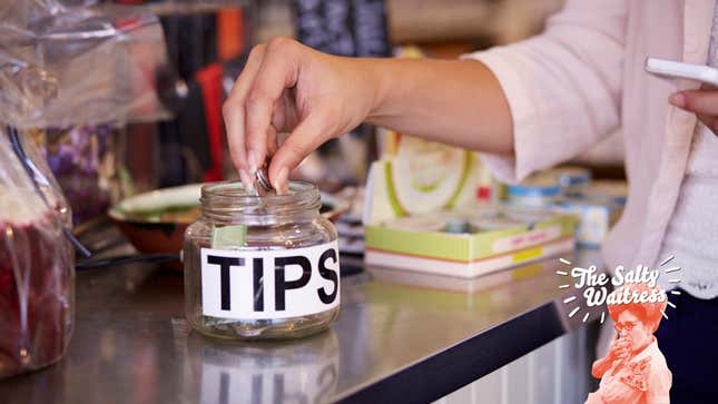 Image for article titled Ask The Salty Waitress: Should I tip my barista for a cup of coffee?