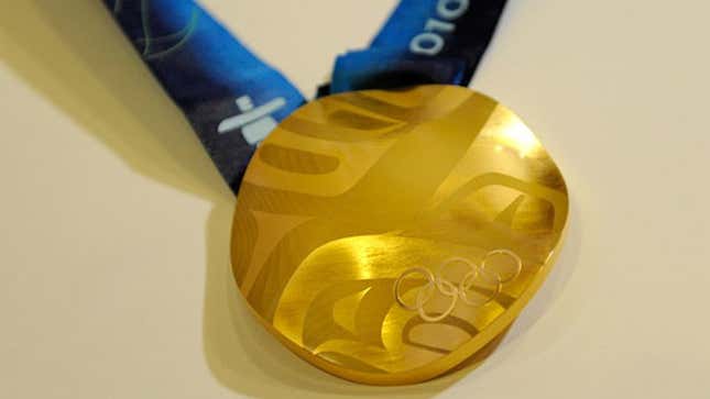 Image for article titled Olympic Athletes Hoping To Exchange Bent-Up Medals For Normal Ones