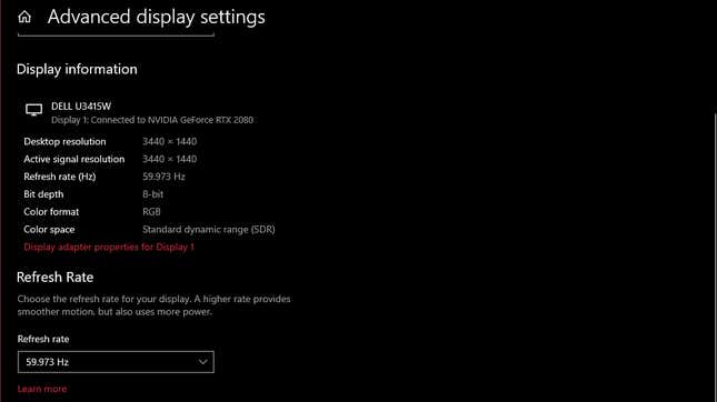 Image for article titled Adjust These Settings on the New Windows 10 20H2 Update