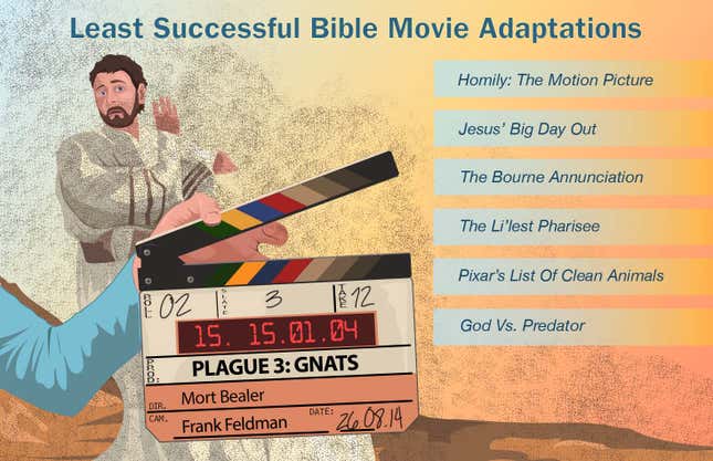 Image for article titled Least Successful Bible Movie Adaptations