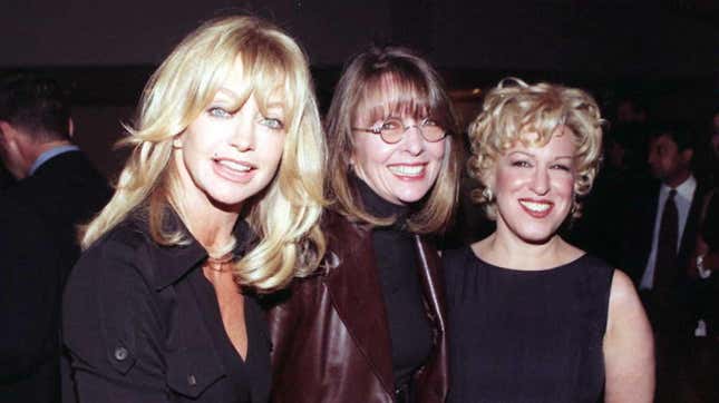 Image for article titled Bette Midler, Goldie Hawn, and Diane Keaton Prove Dreams Do Come True