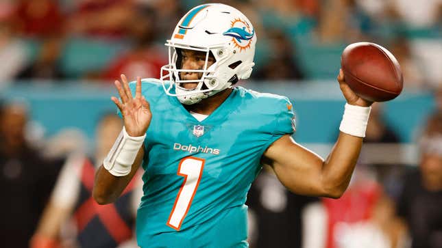 Dolphins QB Tua Tagovailoa carried off field after brutal hit