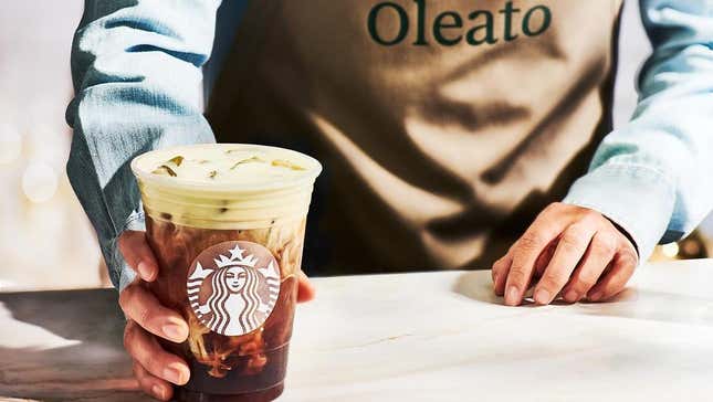 Image for article titled Starbucks Is Bringing Coffee and Olive Oil Together