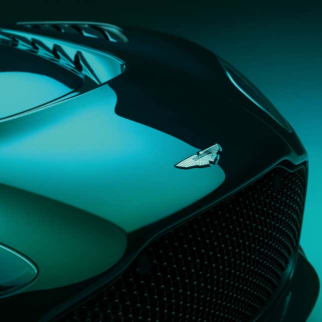 A close up photo of the front end of the DBS 770 Ultimate.