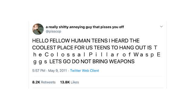 Image for article titled The 140 Funniest Tweets of All Time
