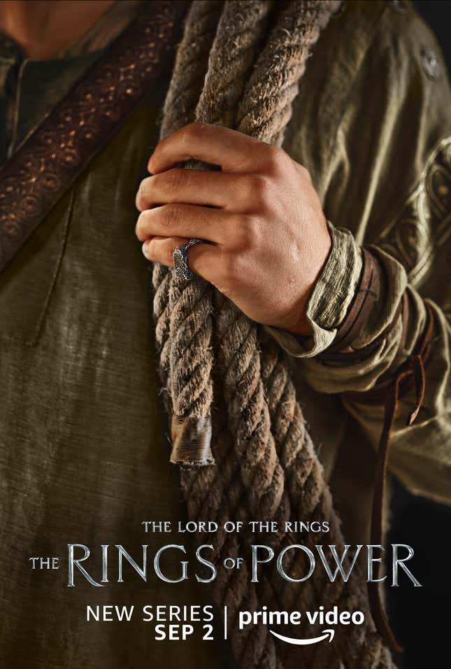 Image for article titled Give Lord of the Rings: The Rings of Power&#39;s Character Posters a Hand