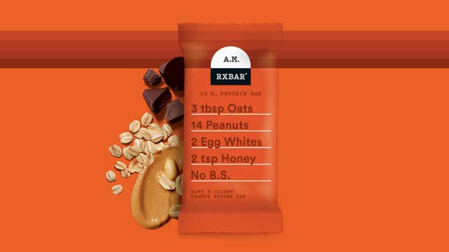 RXBar peanut butter flavor