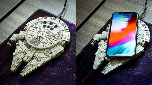   Star Wars Millenium Falcon Wireless Phone Charger | $23 | GameStop 