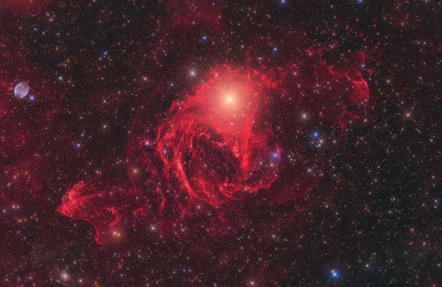 A stellar remnant named 'the heart of the Hydra' by the team who observed it.