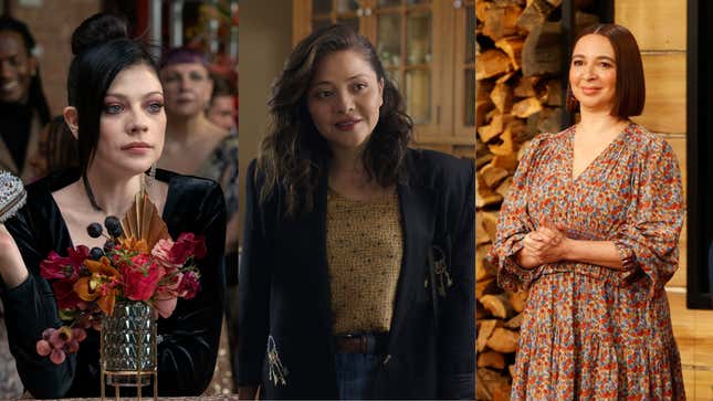 Michelle Trachtenberg in Gossip Girl; Teresa Ruiz in Little America; Maya Rudolph in Baking It 