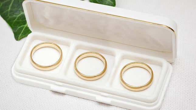 Image for article titled Jewelry Company Jumps Gun With Engagement Ring Commercial Featuring Polyamorous Triad