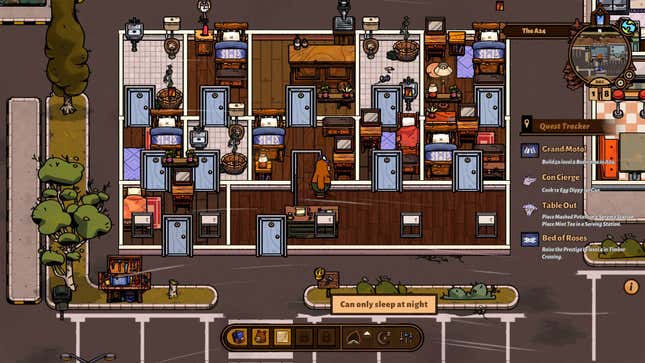 A hotel in Bear and Breakfast.