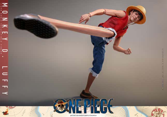 Image for article titled Oh, Hot Toys&#39; Live Action One Piece Figures Are Extremely Cursed