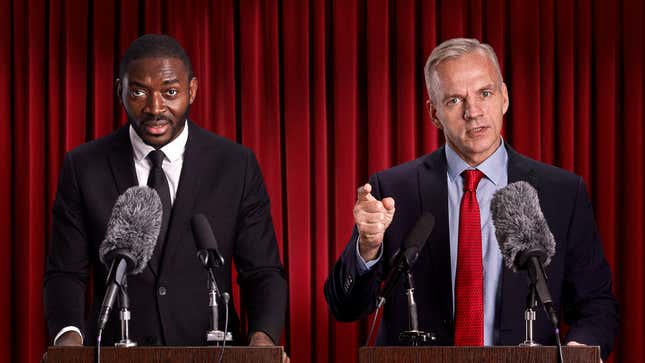 Image for article titled Nation’s Embattled CEOs Announce We Just Gotta Do Better, Simple As That