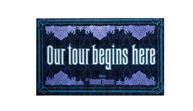 The Haunted Mansion Doormat